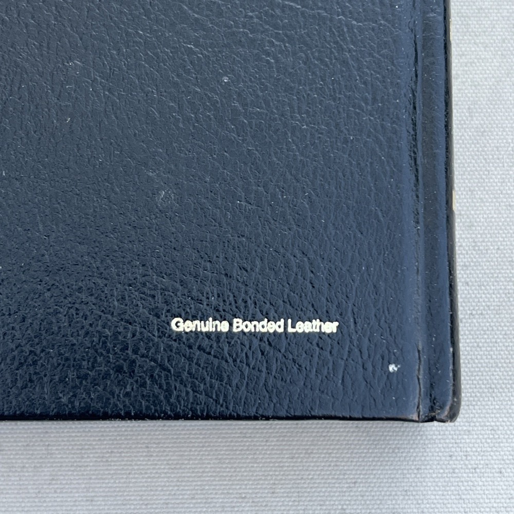 Vtg 1988 KJV Holy Bible Red Letter Edition Dictionary Concordance Leather - Picture 4 of 10